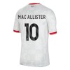 Liverpool Mac Allister 10 Tredje 2024-25 - Barn Draktsett